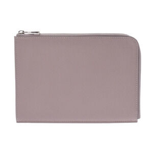 Louis Vuitton Pochette Jour Taub Greige Leather Clutch Bag